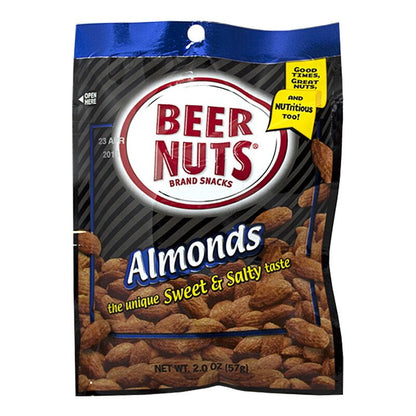 Beer Nuts Sweet & Salty Almonds - 2 oz. wellness vending machine