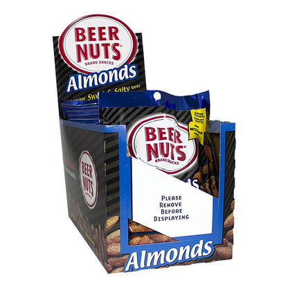 Beer Nuts Sweet & Salty Almonds - 2 oz. wellness vending machine university campuses