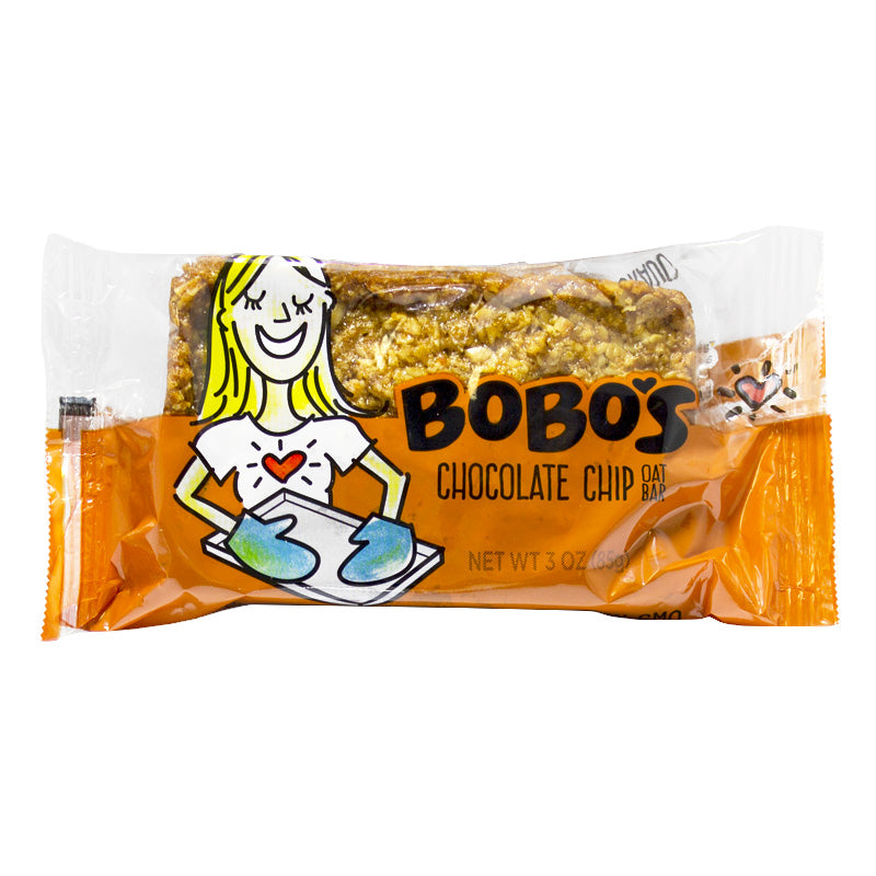 Bobo's chocolate Chip Oat Bar - 3 oz. wellness vending machine