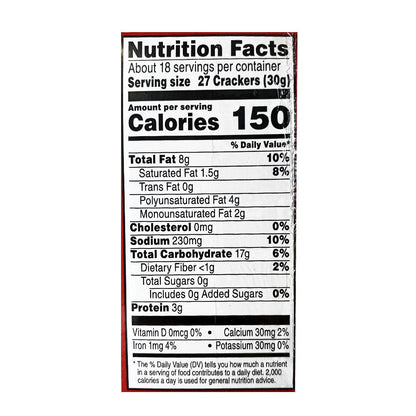 Cheez-It Cheddar Crackers - 3 oz. wellness vending machine university campuses, workplaces