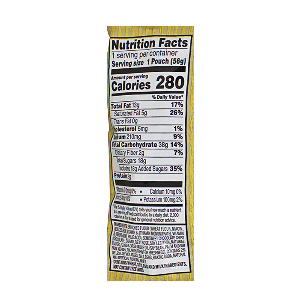 Famous Amos Bite Size Chocolate Chip Cookies - 2 oz. wellness vending machine university campuses