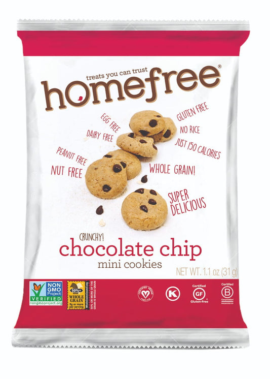Homefree Chocolate Chip Cookies - 1.1 oz. wellness vending machine