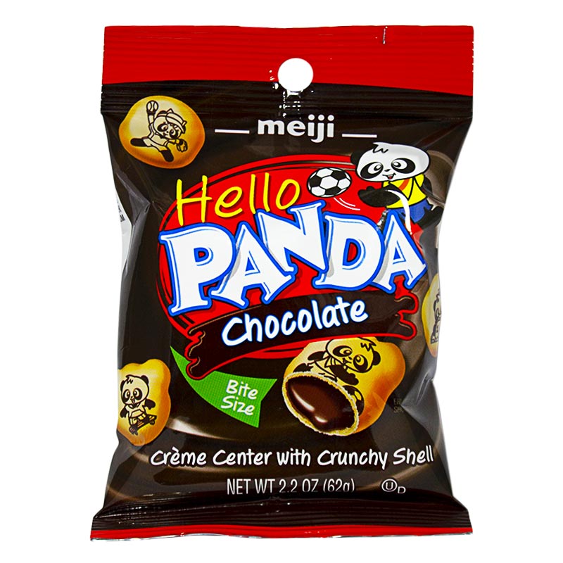 Meiji Hello Panda Chocolate Filled Cookies - 2.2 oz. wellness vending machine