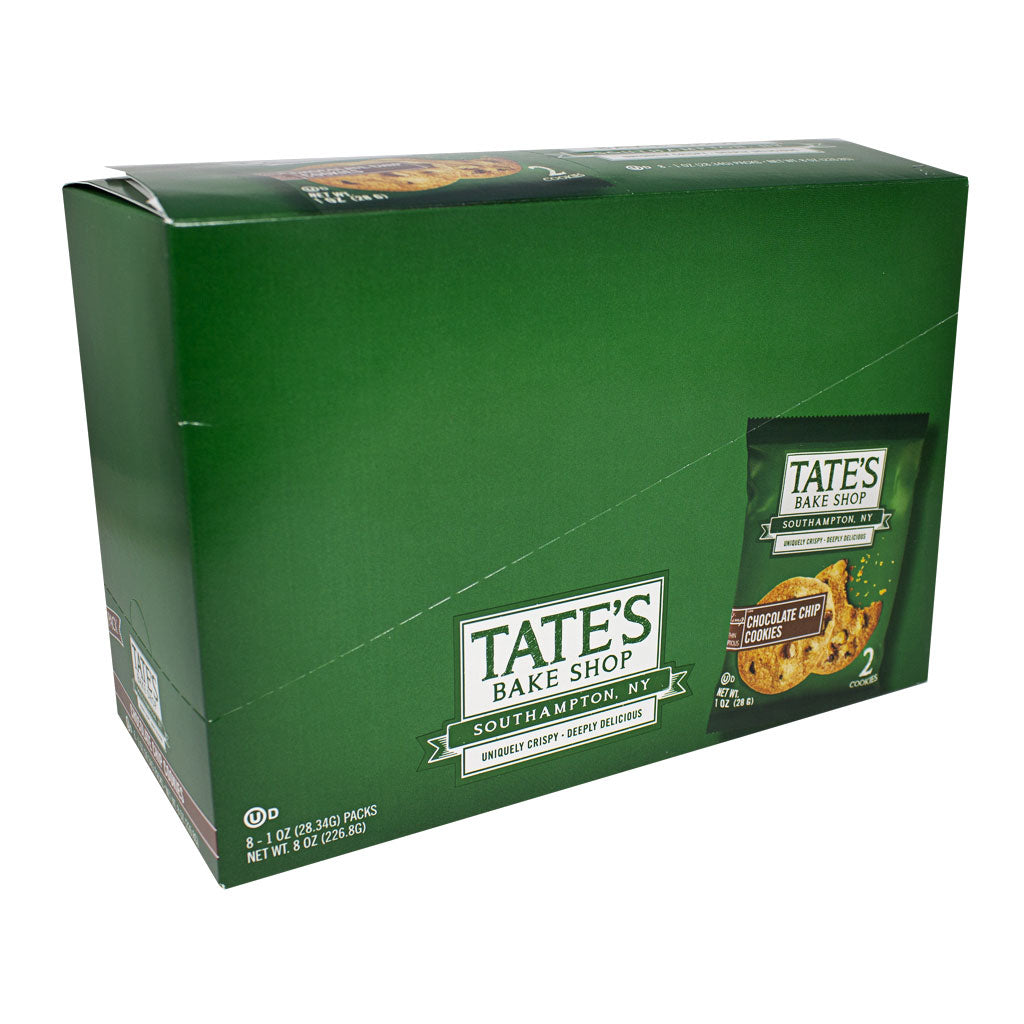 Tate's Bake Shop Chocolate Chip Cookies - 1 oz. wellness vending machine university campuses