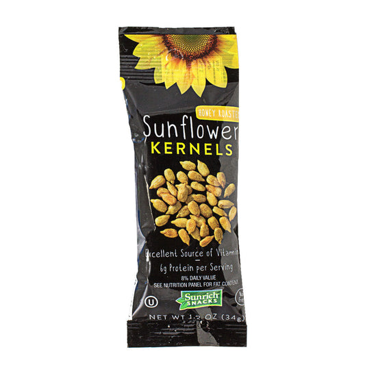 Sunrich Naturals Honey Roasted Sunflower Kernels - 1.2 oz. wellness vending machine