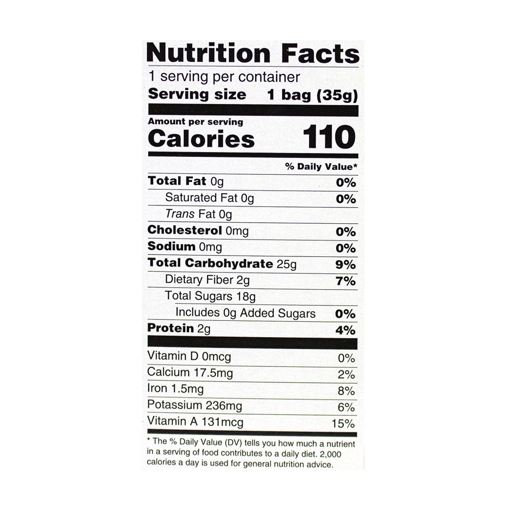 Peeled Snacks Organic Dried Mango - 1.23 oz. wellness vending machine university campuses