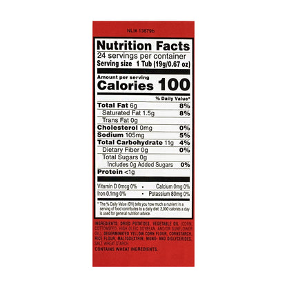 Pringles Chips Snack Stacks Variety Pack - 0.67 oz. wellness vending machine university campuses
