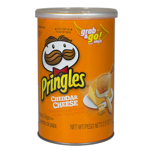 Pringles Cheddar Cheese Potato Chips - 2.5 oz. wellness vending machine