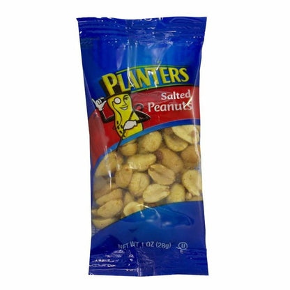 Planters Salted Peanuts 1 oz snack pack – 24 bulk bags for vending machines