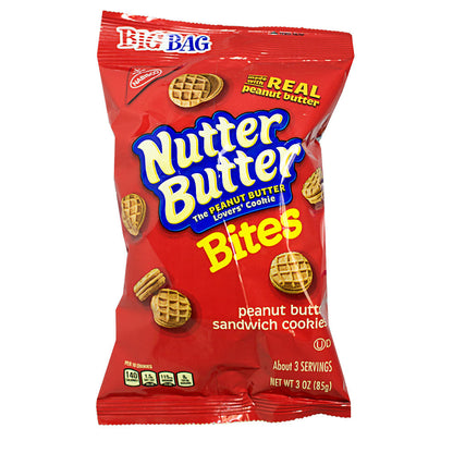Nutter Butter Peanut Butter Sandwich Cookie Bites - 3 oz. wellness vending machine
