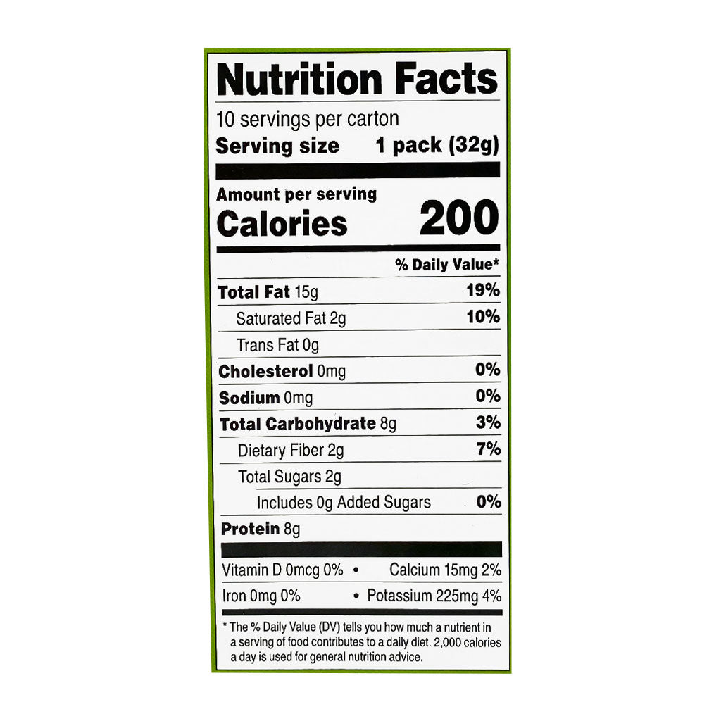 Once Again Unsweetened Organic Creamy Peanut Butter 1.15 oz- 10 Squeeze Packs wellness vending machine university campuses