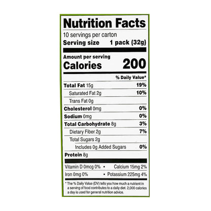 Once Again Unsweetened Organic Creamy Peanut Butter 1.15 oz- 10 Squeeze Packs wellness vending machine university campuses