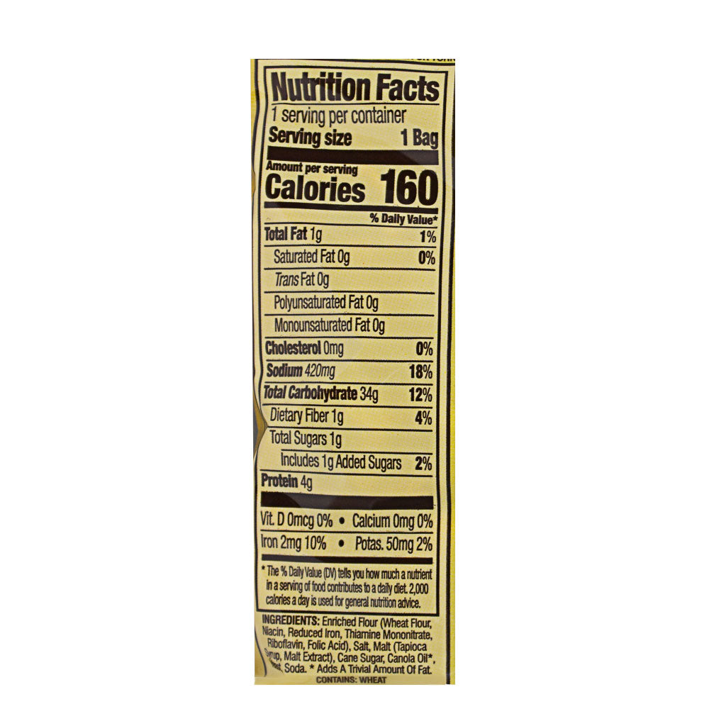 Snyder's Mini Bite Size Pretzels - 1.5 oz. wellness vending machine university campuses