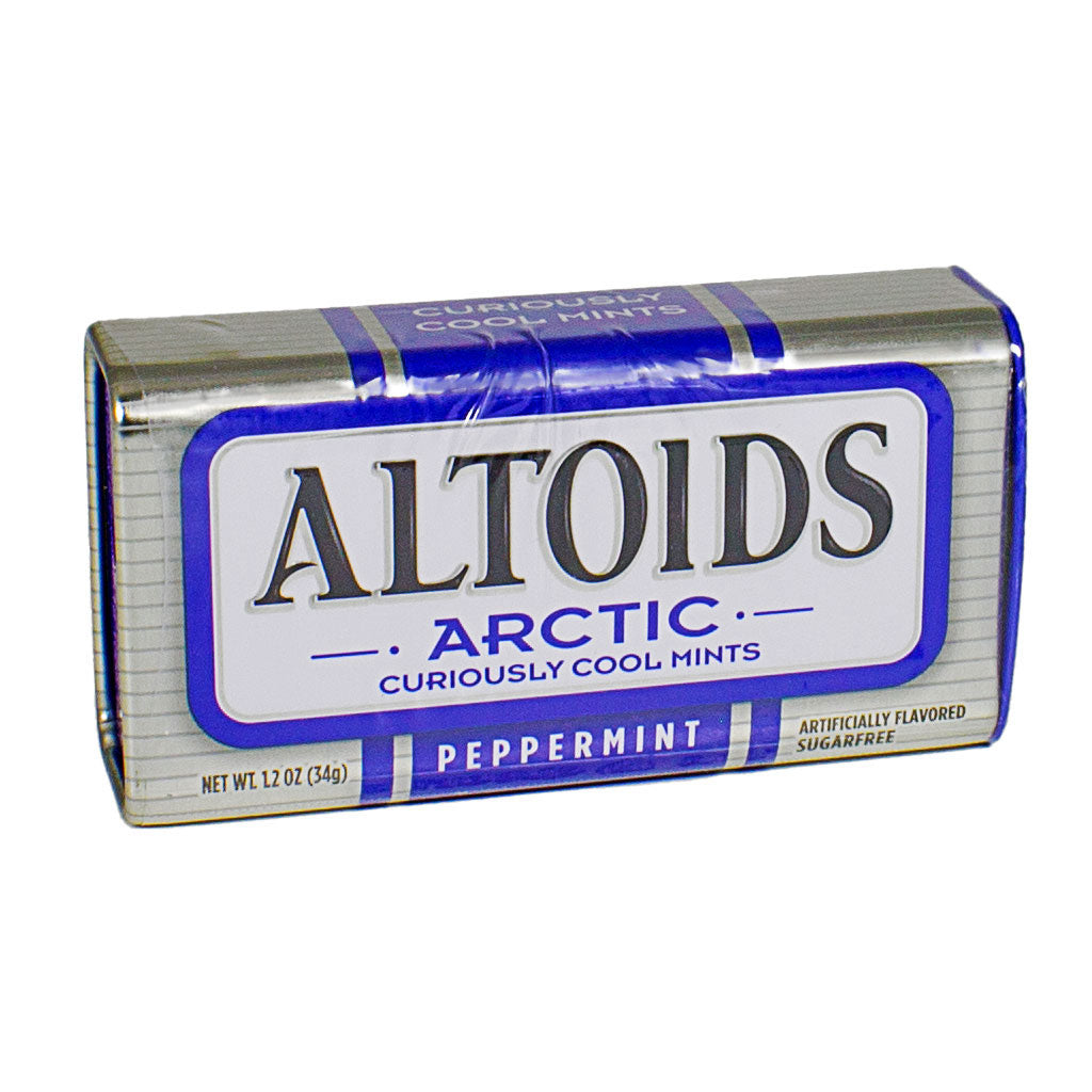 Altoids Arctic Peppermint Curiously Cools Sugar Free Mints - 1.2 oz. wellness vending machine