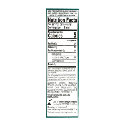 Breath Savers Wintergreen Sugar-Free Mints -Roll of 12 wellness vending machine university campuses, workplaces