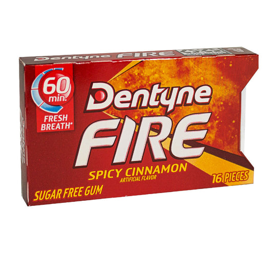 Dentyne Fire Spicy Cinnamon Gum - 16 Pieces wellness vending machine