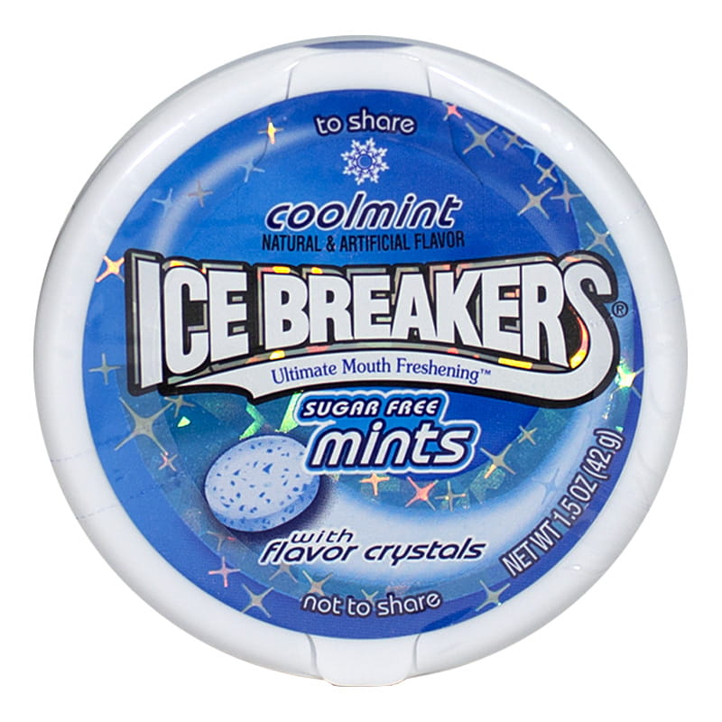 Ice Breakers Mints - 1.5 oz. Tin wellness vending machine