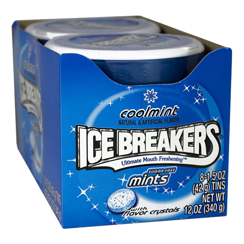 Ice Breakers Mints - 1.5 oz. Tin wellness vending machine university campuses