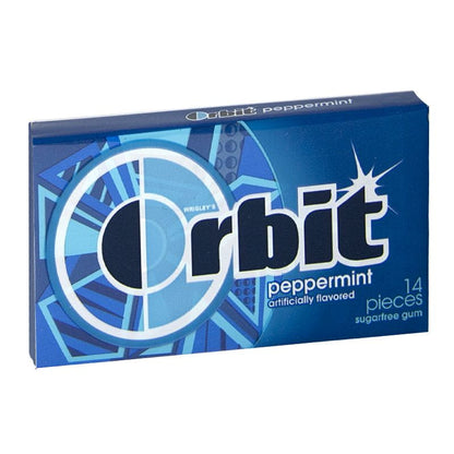 Orbit Peppermint Gum - 14 pieces wellness vending machine