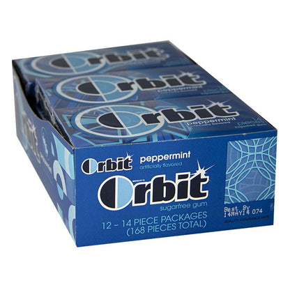 Orbit Peppermint Gum - 14 pieces wellness vending machine university campuses