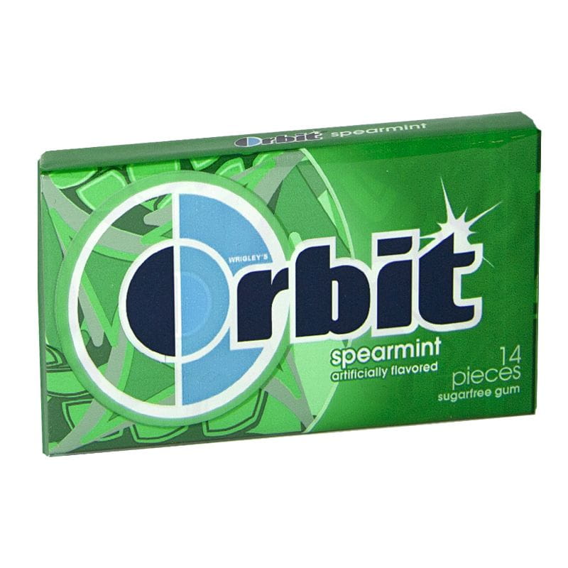 Orbit Spearmint Gum - 14 Pieces wellness vending machine
