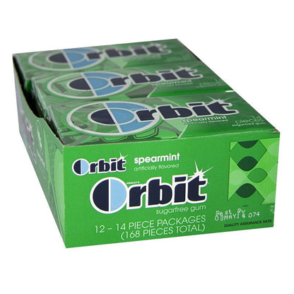Orbit Spearmint Gum - 14 Pieces wellness vending machine university campuses