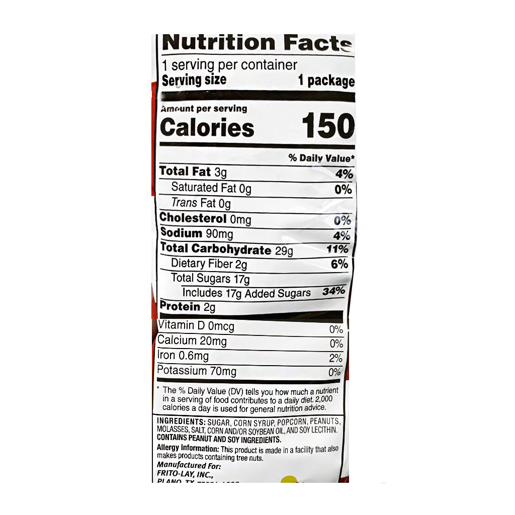 Cracker Jack - 1.25 oz. Bag wellness vending machine university campuses