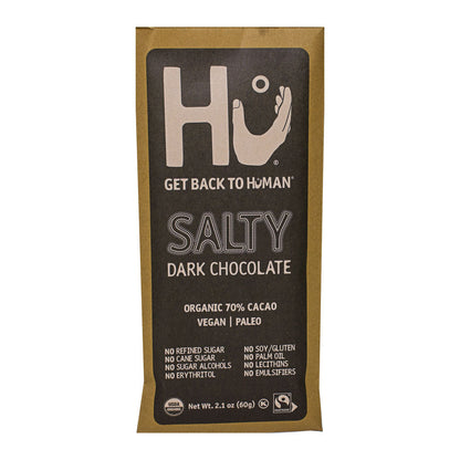 Hu Salty Dark Chocolate Bar - 2.1 oz. wellness vending machine