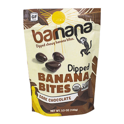 Barnana Dark Chocolate Dipped Banana Bites - 3.5 oz. wellness vending machine