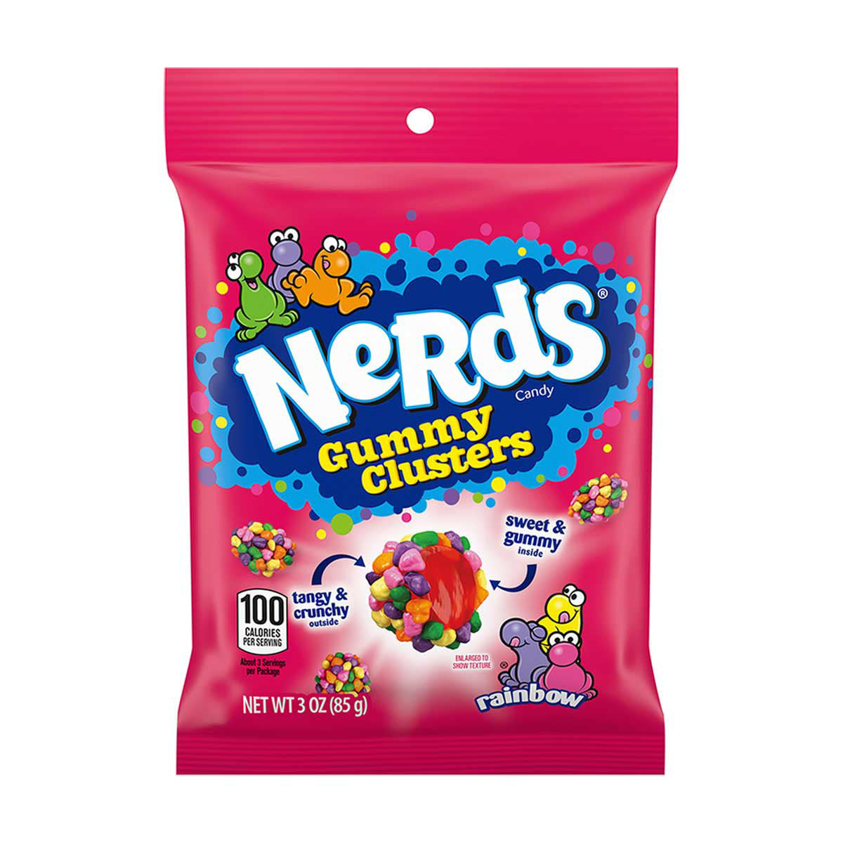 Nerds Rainbow Gummy Clusters - 3 oz. wellness vending machine