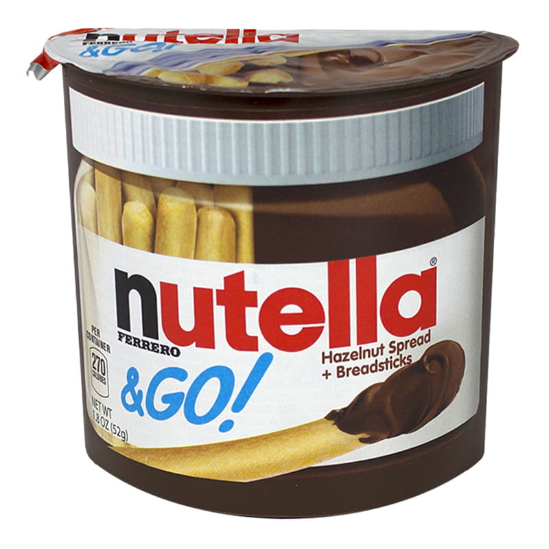 Nutella & Go Hazelnut Spread Plus Breadsticks - 1.8 oz. wellness vending machine