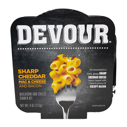Devour Sharp Cheddar Mac & Cheese with Bacon - 4 oz. wellness vending machine