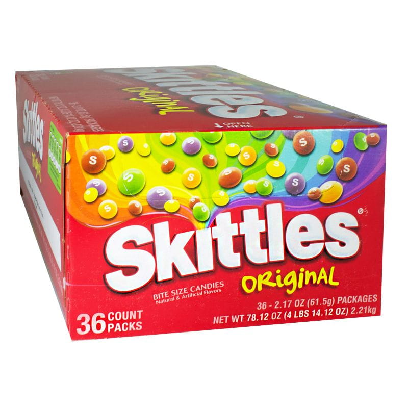 Skittles Bite Size Original Fruit Candies - 2.17 oz. wellness vending machine university campuses