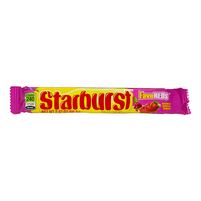 Starburst Fave Reds Fruit Chews - 2.07 oz. wellness vending machine
