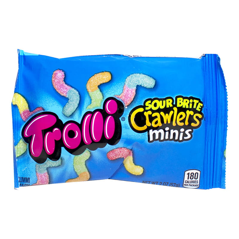 Trolli Sour Brite Crawlers Minis - 2 oz. wellness vending machine