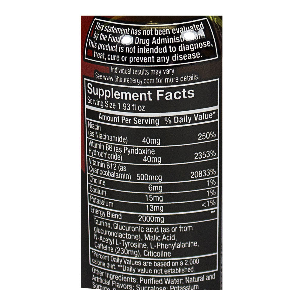5-Hour Extra Strength Energy Drink - 1.93 oz. wellness vending machine university campuses