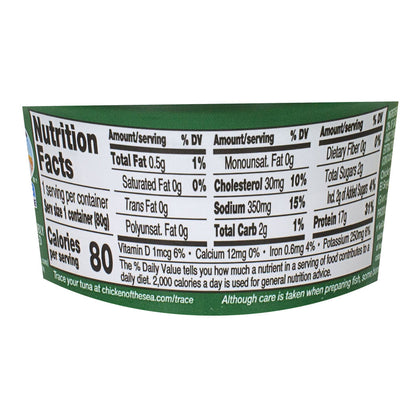 - Chicken of the Sea Infusions Basil Tuna w/Fork - 2.8 oz. wellness vending machine university campuses