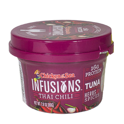 Chicken of the Sea Infusions Thai Chili Tuna w/Fork - 2.8 oz. wellness vending machine