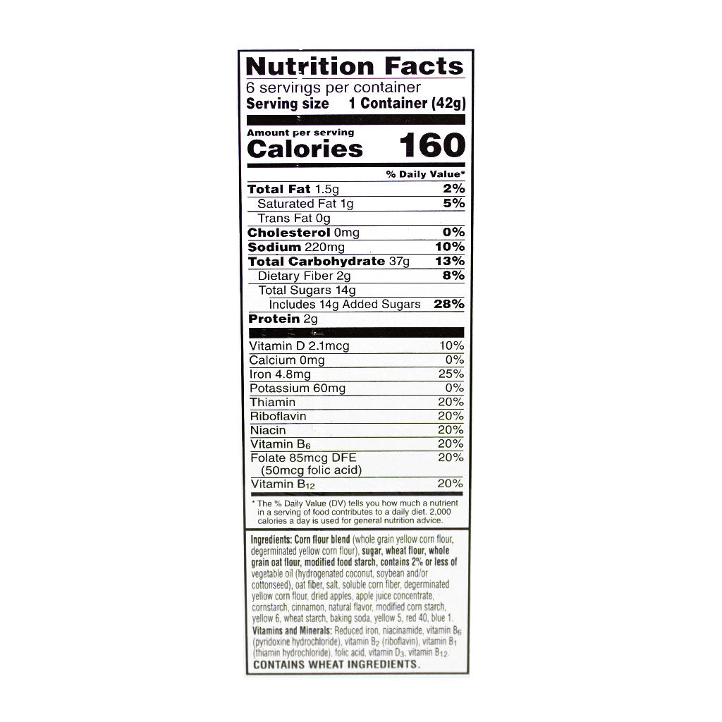 Apple Jacks Cereal in a Cup - 1.5 oz. wellness vending machine university campuses