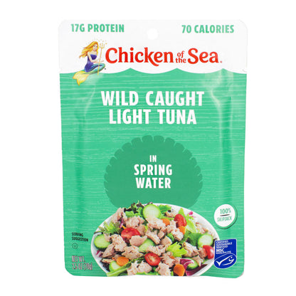 Chicken of the Sea Light Tuna - 2.5 oz. pouch wellness vending machine