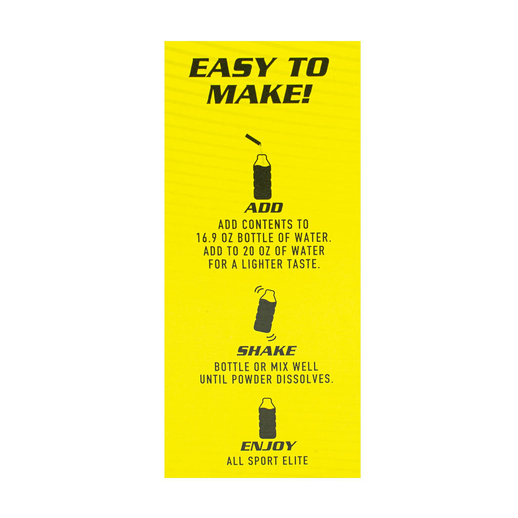 All Sport Elite Lemon Twist Singles To Go 3.38 oz. - 10 ct. wellness vending machine university campuses, workplaces