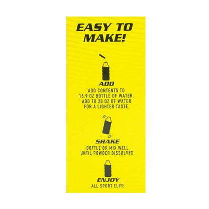 All Sport Elite Lemon Twist Singles To Go 3.38 oz. - 10 ct. wellness vending machine university campuses, workplaces