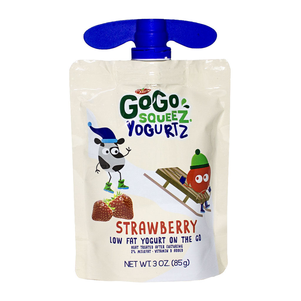 GoGo Squeez Yogurtz Strawberry on the Go - 3 oz. wellness vending machine