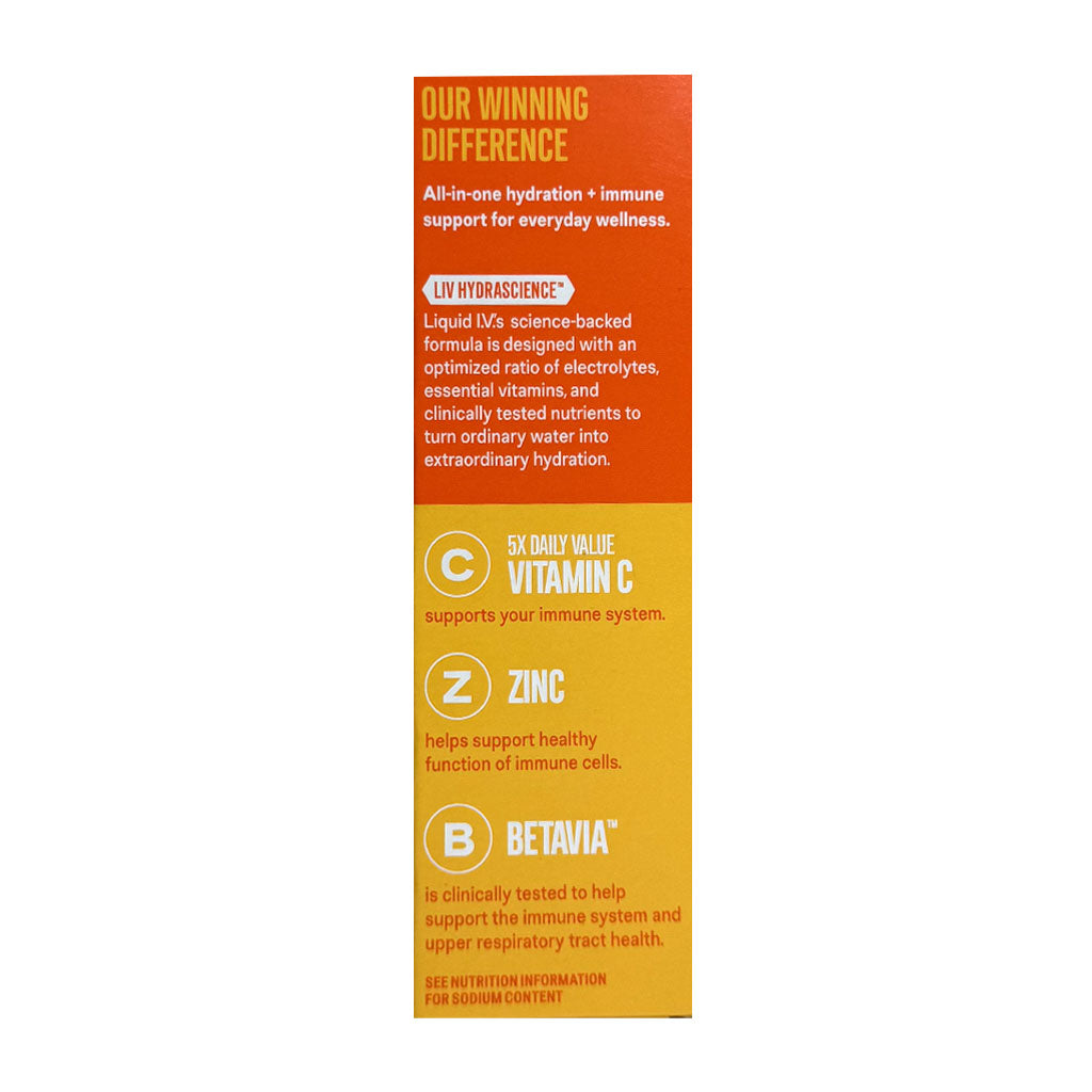 Liquid I.V. Tangerine- 3ct wellness vending machine university campuses, workplaces