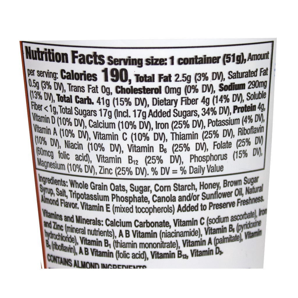 Honey Nut Cheerios Cereal in a Cup - 1.8 oz. wellness vending machine university campuses