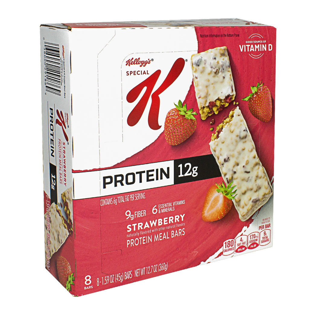 Kellogg's Special K Strawberry Protein Meal Bars - 1.59 oz. wellness vending machine university campuses