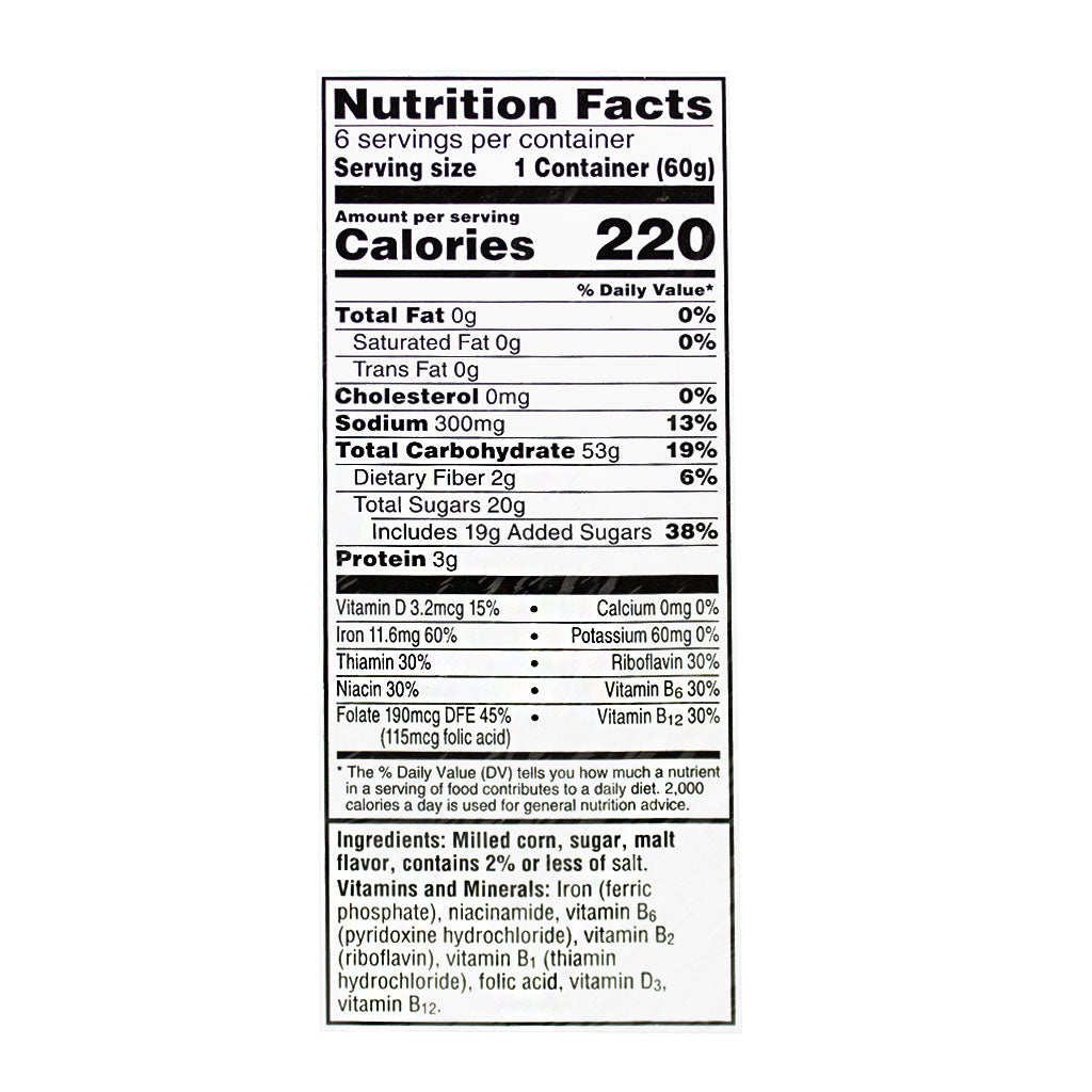 Kellogg's Frosted Flakes Cereal in a Cup - 2.1 oz. wellness vending machine university campuses