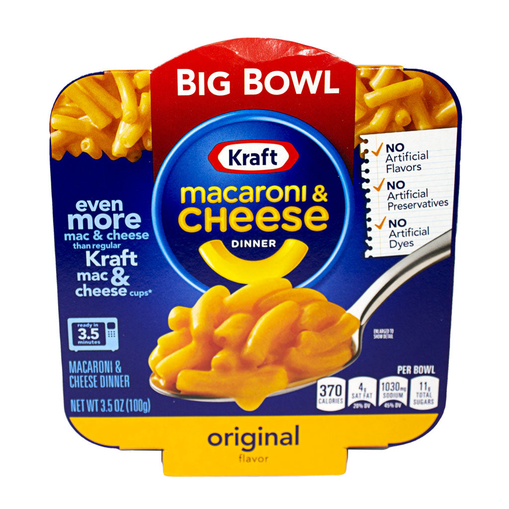Kraft Mac & Cheese Original Big Bowl - 3.5 oz. wellness vending machine