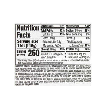 Starkist Lunch To Go Chunk Light Tuna in Water Kit wellness vending machine university campuses