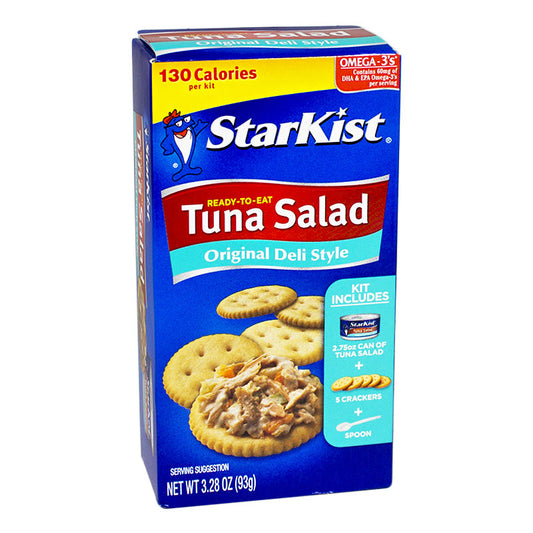 StarKist Tuna Deli Style Salad Kit - 3.6 oz. plus Crackers wellness vending machine